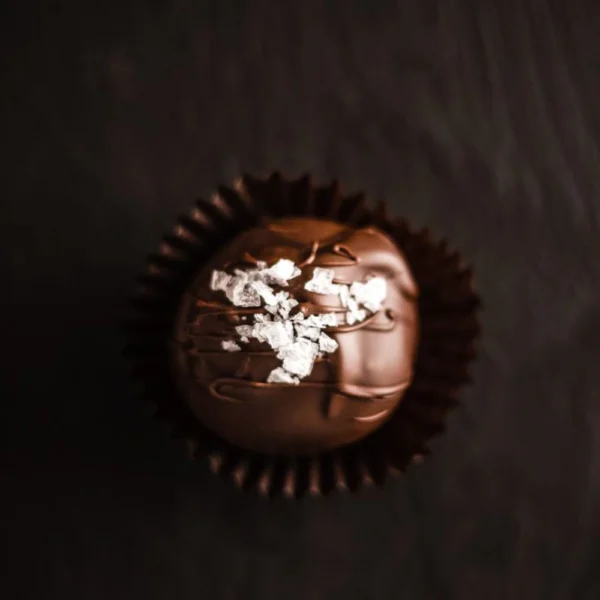 Salted Dark Chocolate Ganache Truffle